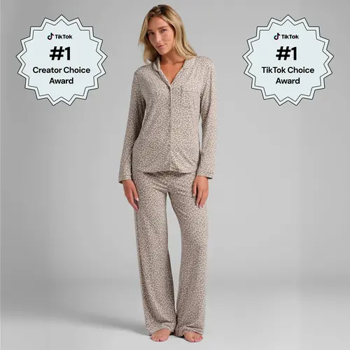 Comfrt | Luna Lounge PJ Set | Long Sleeve Soft Matching Pajamas