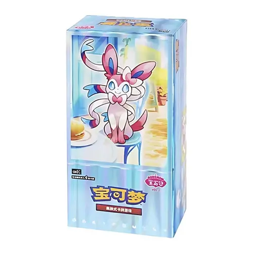 Pokemon Chinese Exclusive Trading Cards Gem Pack VOL 2 Eevee Collectible Cards Sealed TCG Set Booster Box - 2025 Factory-Made, Manufacturer-Randomized (Case-Sourced Box Break, TCG Booster Packs Included), Blind Non-Sports Cards Boxes And Packs