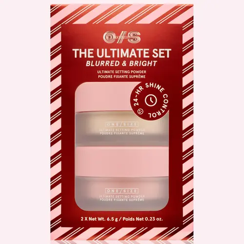 Blurred & Bright Ultimate Setting Powder Duo - 24-Hour Shine Control, Matte Finish