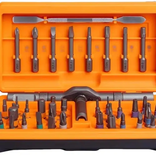 43-in-1 Screwdriver Set with Detachable Ratchet Handle – Multi-Purpose DIY Repair Tool Kit for Computer, Phone, Watch & Glasses | Compact Magnetic Bit Set for Home & Tech Repairs | Gift for Men#Holiday gifts