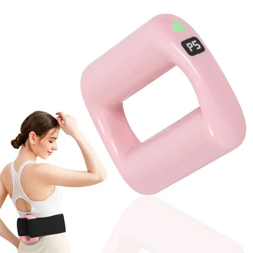 Cordless Massager Ring for Whole Body - 5 Speed Levels, Neck & Shoulder Muscle Relief, Portable Deep Tissue Percussive Massager for Relaxation, Fitness-Focused Christmas Gift for Men & Women,dorm essentials