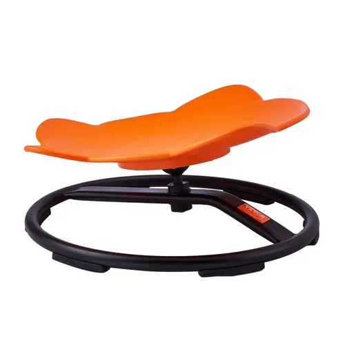 VEVOR Elephant Kids Swivel Chair, 220 LBS Capacity, 360° Spinning Chair, Autistic Kids Sensory Toy Chair with Non-Slip Metal Base, Toddler Sit and Spin Chair for Coordination Balance Focus Orange#BacktoSchool,sohochic