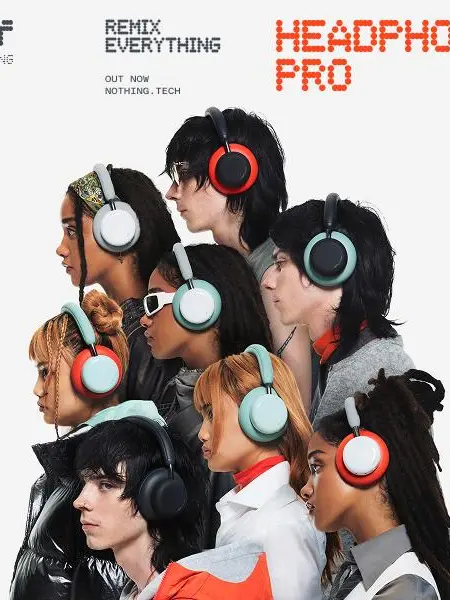 【2026 New】CMF Headphone Pro Wireless Modular Over-Ear Headphones with ANC, Hi-Res LDAC, 100H Battery & Fun Controls,summerwins summerwins