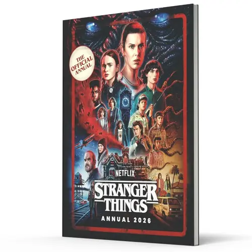 Stranger Things Annual 2026: An Official Guide to the Hit Netflix TV Show―A Perfect Collector's Item and Gift for Fans [Hardback Book]