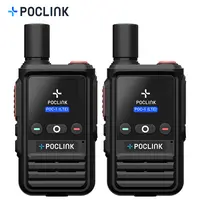 Poclink POC-1 Lite 4G Walkie Talkie - Lifetime Free Subscription Unlimited Range Global POC Radio with Bluetooth & APP, 3000mAh Long Battery Life, Rugged IPX4 Waterproof, SIM Included for Hiking & Team Work Durable Remote #SummerWins #DealsForYouDays