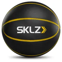 SKLZ Bashhhketball Pro 29.5" PU Foam Indoor Training Basketball Dual-Density Construction Integrated Grip 590g Weight Silent Realistic Bounce Ball Control
