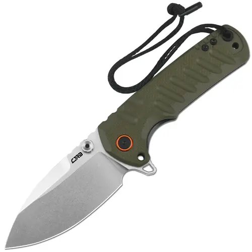 CJRB Tundra EDC Pocket Folding Knife for Adults - 3.78in Black PVD D2 Steel Strength Blade, G10 Handle, Outdoor Survival Gear for Camping Fishing, Father's Day Gift,toolupgrade