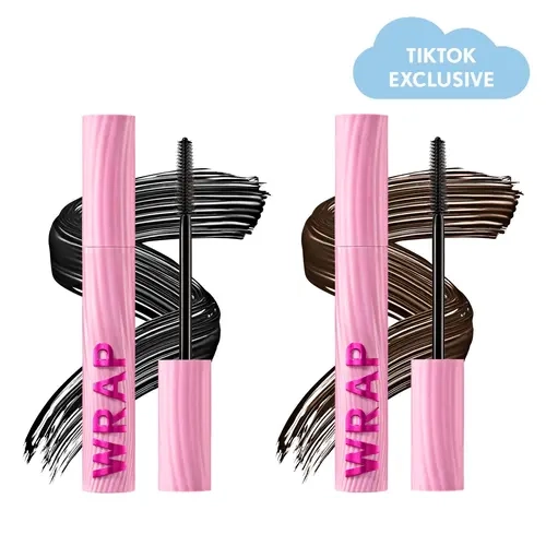 COVERGIRL Eye Enhancer Wrap Tubing Mascara Duo Bundle - Cruelty-Free Eyelashes Mascara, Lengthening Natural Looking Option with Wrap-Tube Lift, Sweatproof Wear Keeps Lashes Sleek, Lightweight Adult Cosmetic
