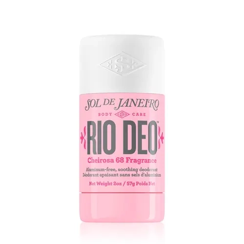 Sol de Janeiro Rio Aluminum-Free Natural Deodorant for Women - Long-Lasting Odor Elimination, Cheirosa 68 Fruity Floral Fragrances with Jasmine, Smoothing Body Care Cosmetic, Scented