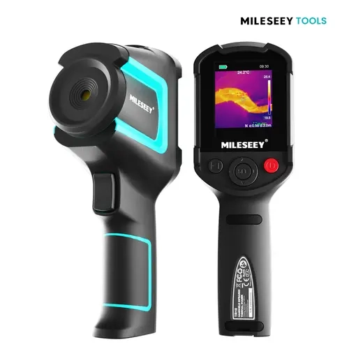 MILESEEY TR20 Handheld Thermal Imaging Camera with Batteries, 320x240 Resolution, 2.8” LCD, 50Hz Refresh Rate, NETD Under 40mk, Auto Hotspot Track, Video Recording, Camera + Software, PC Transfer for Easy Review,toolupgrade