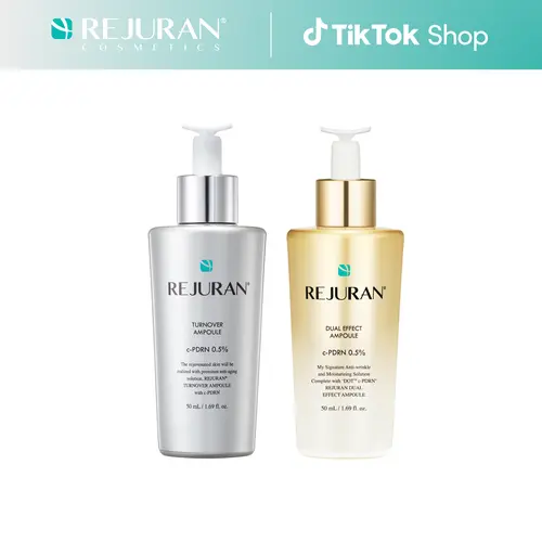REJURAN Turnover Ampoule 50ml & Dual Effect Ampoule 50ml Bundle