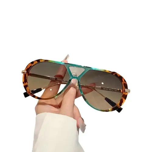 Women's Y2K Retro Tortoise Shell Polarized Sunglasses, Lightweight Square Frame, High-Quality Casual Summer Motorcycle Protective Eyewear, Gift for Girlfriend