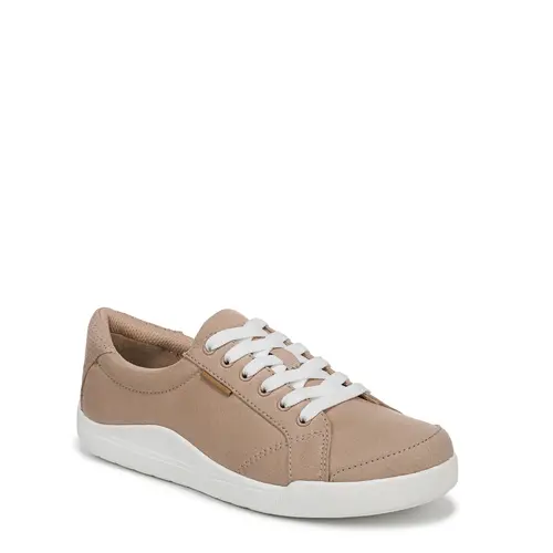 Dr. Scholl's Shoes Women's Be Bright Faux Leather Sneakers, Lightweight Low-Top Walking Shoes with Arch Support, Available in Medium & Wide Widths, Everyday, Recycled Mix, Rounded Toe, Women's Shoes, Shoes Sneakers, Trainer Footwear, Sneakers Casual
