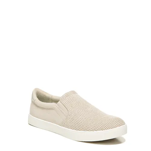 Dr. Scholl's Women's Madison Faux Leather Easy Slip-On Sneakers, Lightweight Walking Shoes with Foam Insole, Arch Support, Flexible Design, Wide Widths Available for Errands