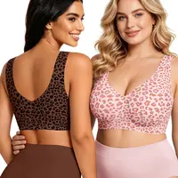OEAK Women Wirefree Bras Seamless Push Up Pullover Bra Full Coverage No Underwire Everyday Bra Comfortable Wireless Bralettes