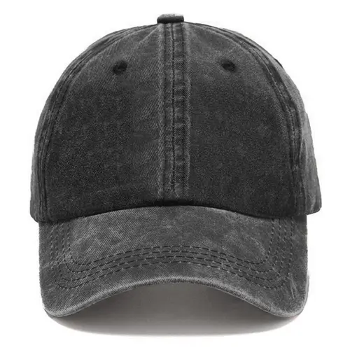 [Tiktok Shipping] Vintage Washed Baseball Cap Adjustable Distressed Cotton Snapback Unisex Retro Dad Hat Casual Streetwear