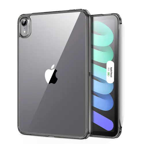 ESR Classic Series Crystal Acrylic iPad Case, Compatible with iPad mini 6/7, Yellowing-Resistant Hard Back Thin & Lightweight, Shock & Drop Protection