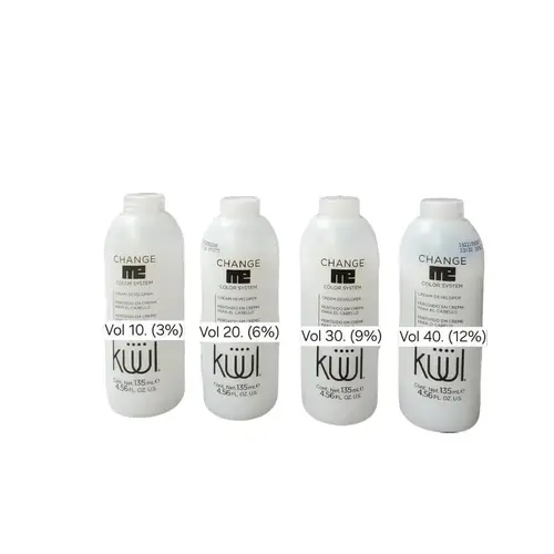 KUUL Professional Peroxide Haircare (135ml) - Salon-Use Hair Dye Mixer, Balayage, 10-40 Volumes, Easy Mixing, Long-Lasting for Highlighted Hair