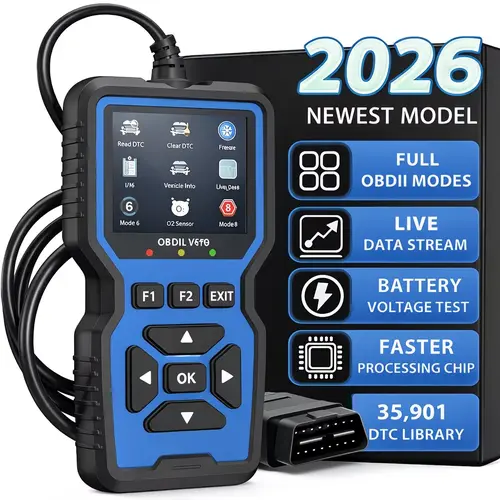 OBD2 Automotive Scan Tool - Plug-in Fault Code Reader - Real-Time Data Streaming, No Battery Required - Compatible with All OBDII Protocol Vehicles from 1996 and Later,toolupgrade