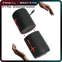 CYBORIS S11 Plus Twist version 2 in 1 Bluetooth Speaker 40W High Volume Stereo Audio IPX6 Waterproof 24 Hours Play Time Bluetooth V5.3 Connectable for Smartphones & More Splitable Loud Speaker 20W+20W Dual System SummerWins  DealsForYouDays