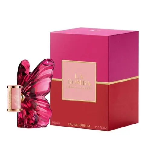 Women's Carolina Herrera La Bomba Eau de Parfum - 1.7oz Elegant Floral, Seductive Luxury Fragrance with Red Berries, Jasmine Notes, Long Lasting Women Perfume