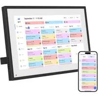 10.1-Inch Smart WiFi Digital Picture Frame - IPS HD Interactive Touchscreen, 2026-2027 Desk Planner & Chore Chart for Family & Modern Family, Father's Day Meal Plan Cool Tech Gadget