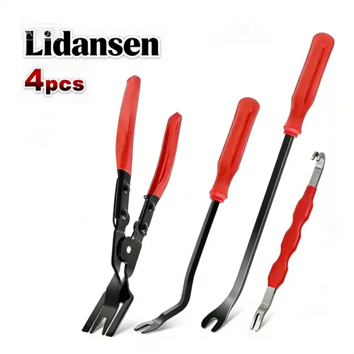 3 Pcs Auto Clip Pliers & Fastener Remover Kit, Automotive Body Plastic Clip Removal Hand Tools with Storage Bag, Versatile Car Tools Set for Door Panels & Accessories Repair toolupgrade
