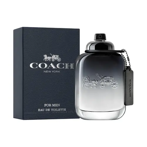 Coach For Men Eau De Toilette Spray – Fresh Woody Aromatic Cologne for Men (1.3 oz / 2.0 oz / 3.3 oz / 6.7 oz)