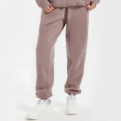 YUCOLEN Heavyweight Fleece-Lined Unisex Baggy Sweatpants - Men's Sweatpants, Drawstring Relaxed Fit, Winter Warm Track Pants for Running, Streetwear Clothing,sohochic