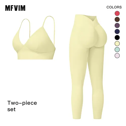 Women's 2 Piece Solid Color Cut Out Backless Camisole & High Waist Leggings Workout Set, Breathable Sporty Outfits for Yoga, Gym, Valentine's Day Gift Athleisure Matching Sets for Women,summerwins,travel essentials,camping essentials,sohochic