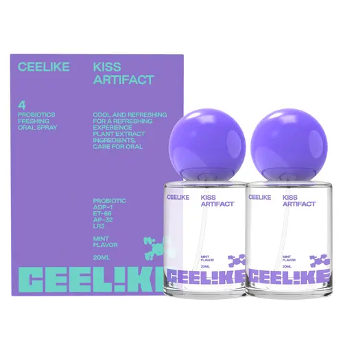 BOGO! CEELIKE Antibacterial Oral Spray - 20ml Cool Mint Flavor, Portable Sugar-Free, Long-Lasting Fresh Breath, Prevents Bad Breath, Oral Care Essential,sohochic