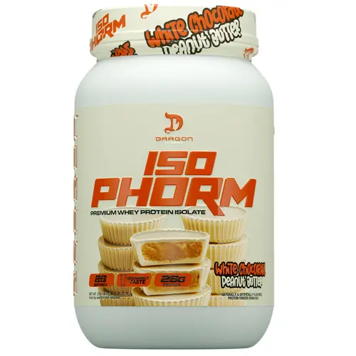 Dragon Pharma IsoPhorm - 25 to 29 Servings Premium Whey Protein Isolate - 25g Protein Per Serving