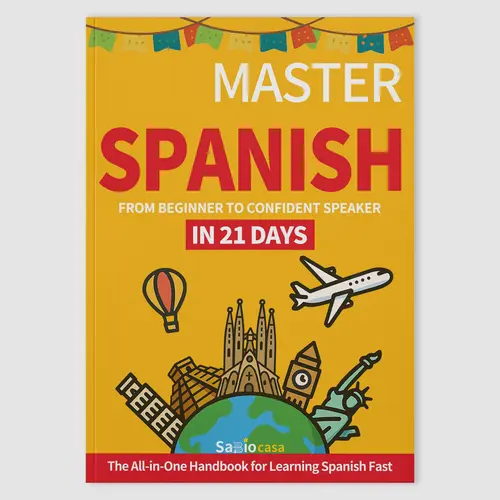 2026 Edition Professional Level Master Spanish in 21 Days - Complete Audio Courses and Real Sentence Practice Book, suitable for beginners, suitable for gifts,Language Enthusiast,Textbook Language,textbooks