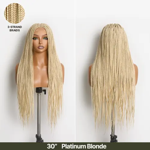 【LIVE】Frodio Veralux™ Fiber Full Lace Boho Curl & Water Wave Synthetic Box Braid Wig TikTokShopBlackFriday