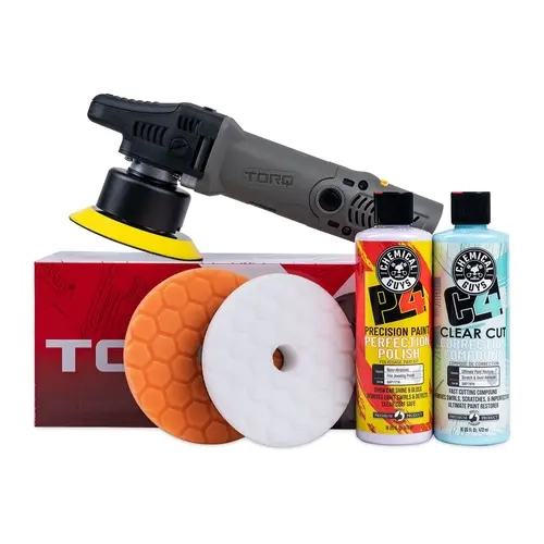 Chemical Guys TORQX Polish & Correction Kit, Automotive Paint Care Solution for Vehicles in Need of Maintenance