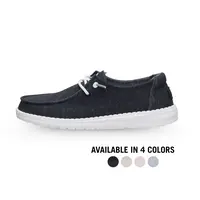 HEYDUDE Wendy Stretch Jersey - Comfortable Slip on Shoes for Women