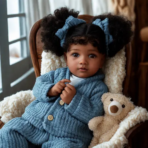 #sohochic BABESIDE Lifelike Reborn Baby Dolls 20Inch Fabric Body Vinyl Limbs Real Life Baby Dolls with Toy Accessories for Kids Age 3+ Perfect for Mother's Day Valentine's Day Children's Day & Christmas Gifts, Gift Box, Diaper
