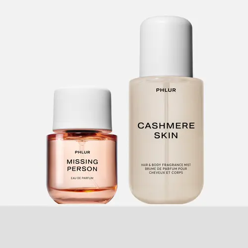 PHLUR Second Skin Duo - Missing Person Eau de Parfum + Cashmere Skin Body Mist Set