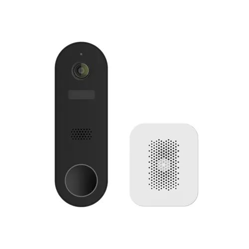 Luna Rechargeable Wireless Doorbell Camera - Smart Home Gadget with Batteries, Wired/WiFi, Chime, Next-Gen Descriptive AI Alerts, Ring Button, Human & Package Detection, Night Vision, 2-Way Audio, Cloud Storage, 2.4GHz Home Security System for Apartments,