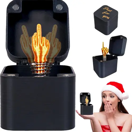 Funny Gag Gift Box - Office Laugh Spark, Summervibes White Elephant Gift for Adults Guy, Weird Quirky Home & Festive Party Prank Supplies,sohochic