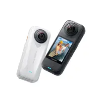 Insta360 X4 Air Lightweight 360 Action Camera - 165g, 8K Resolution, Invisible Selfie Stick Effect, Replaceable Lenses, Shoot First & Frame Later, Built-in Wind Guard, FlowState Stabilization, AI-Powered App