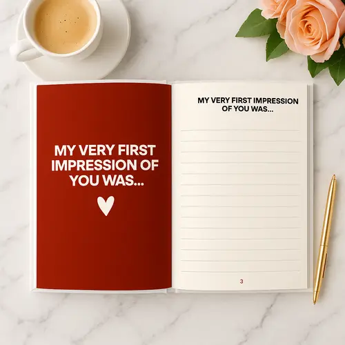 This Is Why You’re Mine Journal – Romantic Guided Love Journal with 70+ Prompts, Anniversary & Relationship Gift for Boyfriend, Girlfriend, Husband or Wife