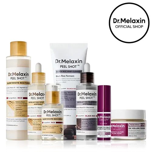 [Dr.Melaxin Official] Complete Pure Glow Firming Set | Exfoliating & Eye Volume Care for a Radiant Korean Glow in a Week