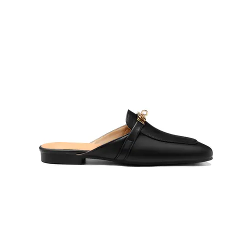 ReneChristine Women's Slip-On Clog Shoes - Classic Metal Buckle Design, Breathable Footwear for TikTok Shop Back to School, Shoe,back to school,back to school haul,sohochic