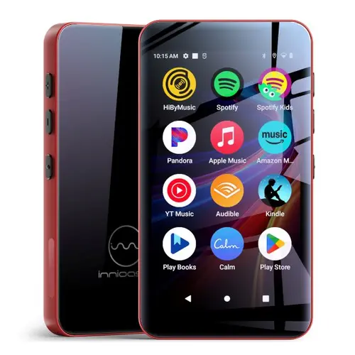 Innioasis G5 160GB Portable Digital Touchscreen Audio Player Device - Wireless MP3 Player with Bluetooth, WiFi, 4HD Touch Screen, Spotify, Pandora, Parental App, Calm Music, FM Radio, 16.0h+ Playtime for Kids