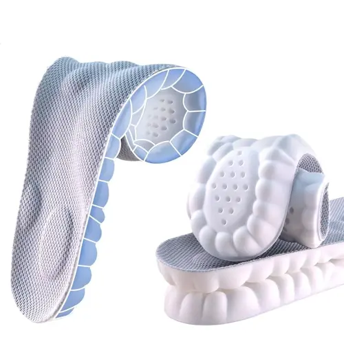Unisex 4D Cloud Insoles - Shock Absorb, Anti-Fatigue, Foot Pain Relief Shoe Inserts for Foot Comfort, Unisex Fit