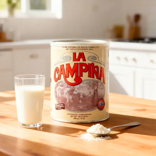 La Campiña Dry Milk Powder, 800g (1.76 Lb) - Creamy Flavor, Bulk Storage, Convenient Packaging, Home & Kitchen Use, Ambient Cupboard-Stable, Reliable Ingredient for All Ages