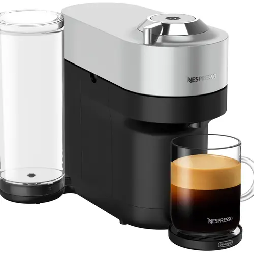 Nespresso Vertuo Pop+ Deluxe Coffee and Espresso Maker with Voucher for 50 Capsules