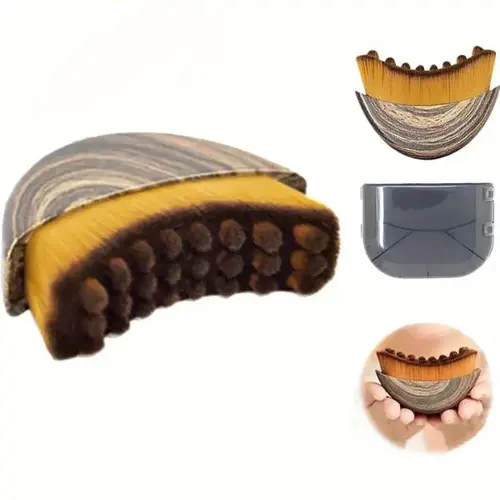 Buy 1 Get 1 Ergonomic Lymphatic Contour Brush - Lightweight, Gentle Daily Body Care & Skincare Tool for Lymphatic Drainage, Dry Brushing, Chin & Jawline Sculpting,sohochic