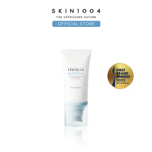[SKIN1004 Official Shop] Hyalu-Cica Water-Fit Sun Serum UV 50ml (OTC) - Lightweight Sunscreen for Daily Use, Korean Sunscreen, Watery and Creamy Texture, Sunscreen for Sensitive Skin